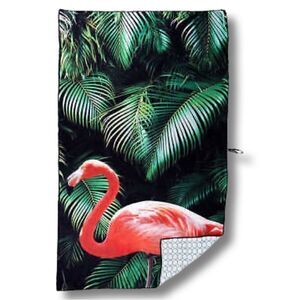 Whitley Willows Microfiber Flamingo Printed Beach Towel - NWT